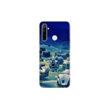 Senada Realme C3 5İ 6İ İle Uyumlu Kılıf Silikon Desenli Tam Koruma Resimli Kapak Cold Village