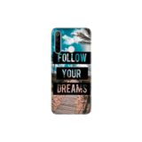 Senada Realme C3 5İ 6İ İle Uyumlu Kılıf Silikon Desenli Tam Koruma Resimli Kapak Follow Your Dreams