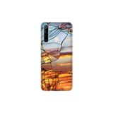 Senada Realme C3 5İ 6İ İle Uyumlu Kılıf Silikon Desenli Tam Koruma Resimli Kapak Günbatımı