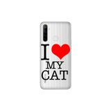 Senada Realme C3 5İ 6İ İle Uyumlu Kılıf Silikon Desenli Tam Koruma Resimli Kapak İlovecat