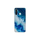 Senada Realme C3 5İ 6İ İle Uyumlu Kılıf Silikon Desenli Tam Koruma Resimli Kapak Koyu Ametist