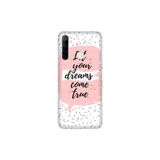 Senada Realme C3 5İ 6İ İle Uyumlu Kılıf Silikon Desenli Tam Koruma Resimli Kapak Let Dream Love