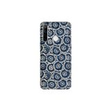Senada Realme C3 5İ 6İ İle Uyumlu Kılıf Silikon Desenli Tam Koruma Resimli Kapak Mavi Dokunuş