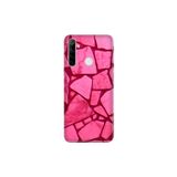 Senada Realme C3 5İ 6İ İle Uyumlu Kılıf Silikon Desenli Tam Koruma Resimli Kapak Pembe Beton