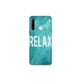 Senada Realme C3 5İ 6İ İle Uyumlu Kılıf Silikon Desenli Tam Koruma Resimli Kapak Relax Mermer