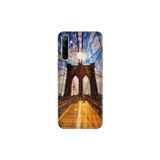 Senada Realme C3 5İ 6İ İle Uyumlu Kılıf Silikon Desenli Tam Koruma Resimli Kapak Walking Bridge