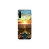 Senada Realme C3 5İ 6İ İle Uyumlu Kılıf Silikon Desenli Tam Koruma Resimli Kapak,Renk34