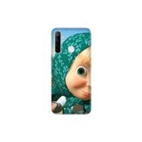 Senada Realme C3 5İ 6İ İle Uyumlu Kılıf Silikon Desenli Tam Koruma Resimli Kapak,Renk95