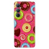 Senada Realme C65 İle Uyumlu Kılıf Silikon Desenli Realme C65 Donut