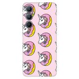 Senada Realme C65 İle Uyumlu Kılıf Silikon Desenli Realme C65 Unicorn Donut