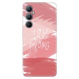 Senada Realme C65 İle Uyumlu Kılıf Silikon Desenli Realme C65 You Are Strong