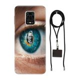 Senada Redmi Note Oneplus 9 Pro ile Uyumlu Kılıf Atatürk Yolunda Desenli Silikon İpli Boyun Askı Aparatı