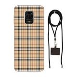 Senada Redmi Note Oneplus 9 Pro ile Uyumlu Kılıf Burber88545 Desenli Silikon İpli Boyun Askı Aparatı
