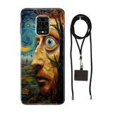 Senada Redmi Note Oneplus 9 Pro ile Uyumlu Kılıf NFT Resimli Kapak Boyun İpi Telefon Askısı