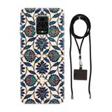 Senada Redmi Note Oneplus 9 Pro ile Uyumlu Kılıf Otto Desenli Silikon İpli Boyun Askı Aparatı