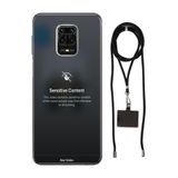 Senada Redmi Note Oneplus 9 Pro ile Uyumlu Kılıf See Video Desenli Silikon İpli Boyun Askı Aparatı