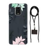 Senada Redmi Note Oneplus 9 Pro ile Uyumlu Kılıf Spring Resimli Kapak Boyun İpi Telefon Askısı