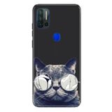 Senada Reeder P13 Blue Max Pro 6.51" İle Uyumlu Kılıf Desenli Baskılı Silikon Cix Kedi