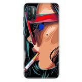 Senada Reeder P13 Blue Max Pro 6.51" İle Uyumlu Kılıf Desenli Baskılı Silikon Cool Girl