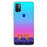 Senada Reeder P13 Blue Max Pro 6.51" İle Uyumlu Kılıf Desenli Baskılı Silikon Junior Aslanlar