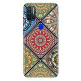 Senada Reeder P13 Blue Max Pro 6.51" İle Uyumlu Kılıf Desenli Baskılı Silikon Mvp Mandala