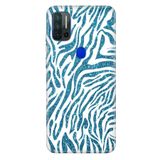 Senada Reeder P13 Blue Max Pro 6.51" İle Uyumlu Kılıf Desenli Baskılı Silikon Parıldayan Zebra