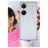 Senada Reeder S19 Max Pro S Edge ile Uyumlu Kılıf Şeffaf Silikon Baskılı Şifrematrix