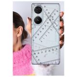 Senada Reeder S19 Max Pro S Edge ile Uyumlu Kılıf Şeffaf Silikon Kapak Cetvel