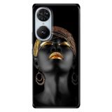 Senada Reeder S19 Max Pro S Edge İle Uyumlu Kılıf Telefon İle Uyumlu Kılıfı Baskılı Afrikalı Kız