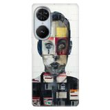 Senada Reeder S19 Max Pro S Edge İle Uyumlu Kılıf Telefon İle Uyumlu Kılıfı Baskılı Art Collage