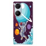 Senada Reeder S19 Max Pro S Edge İle Uyumlu Kılıf Telefon İle Uyumlu Kılıfı Baskılı Astronot