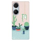 Senada Reeder S19 Max Pro S Edge İle Uyumlu Kılıf Telefon İle Uyumlu Kılıfı Baskılı Cactus Co