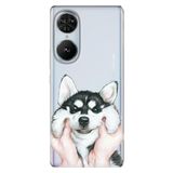 Senada Reeder S19 Max Pro S Edge İle Uyumlu Kılıf Telefon İle Uyumlu Kılıfı Baskılı Dostum Husky