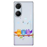 Senada Reeder S19 Max Pro S Edge İle Uyumlu Kılıf Telefon İle Uyumlu Kılıfı Baskılı Kuşlar