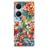 Senada Reeder S19 Max Pro S Edge İle Uyumlu Kılıf Telefon İle Uyumlu Kılıfı Baskılı Sanatsal Çiçek