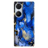 Senada Reeder S19 Max Pro S Edge İle Uyumlu Kılıf Telefon İle Uyumlu Kılıfı Baskılı Simli Ametist Taşı