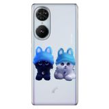 Senada Reeder S19 Max Pro S Edge İle Uyumlu Kılıf Telefon İle Uyumlu Kılıfı Baskılı Sweet Kitten