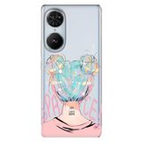 Senada Reeder S19 Max Pro S Edge İle Uyumlu Kılıf Telefon İle Uyumlu Kılıfı Baskılı Uzaydan Gelen Kız
