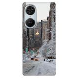 Senada Reeder S19 Max Pro S Edge İle Uyumlu Kılıf Telefon İle Uyumlu Kılıfı Baskılı Winter New York