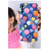 Senada Reeder S19 Max Pro S ile Uyumlu Kılıf S19 Max Pro S Şeffaf Silikon Baskılı Balonlar