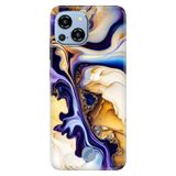 Senada Reeder S23 Pro Max ile Uyumlu Kılıf Resimli Desenli Silikon Lounge Mermer