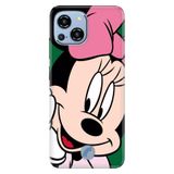 Senada Reeder S23 Pro Max ile Uyumlu Kılıf Resimli Desenli Silikon Minnie Smile