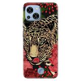 Senada Reeder S23 Pro Max ile Uyumlu Kılıf Resimli Desenli Silikon Tiger Design