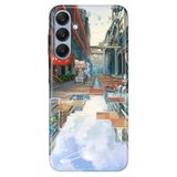 Senada Samsung A17 İle Uyumlu Kılıf Galaxy A17 Dekoratif Silikon Baskılı Kapak 3D Anime