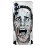 Senada Samsung A17 İle Uyumlu Kılıf Galaxy A17 Dekoratif Silikon Baskılı Kapak Americanpsycho