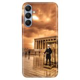 Senada Samsung A17 İle Uyumlu Kılıf Galaxy A17 Dekoratif Silikon Baskılı Kapak Anıtkabir