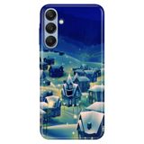 Senada Samsung A17 İle Uyumlu Kılıf Galaxy A17 Dekoratif Silikon Baskılı Kapak Cold Village