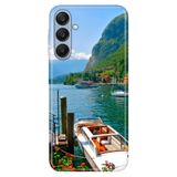 Senada Samsung A17 İle Uyumlu Kılıf Galaxy A17 Dekoratif Silikon Baskılı Kapak Como