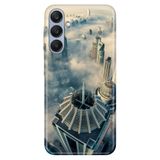 Senada Samsung A17 İle Uyumlu Kılıf Galaxy A17 Dekoratif Silikon Baskılı Kapak Dubai Manzara