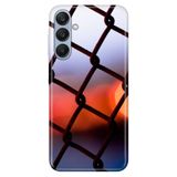 Senada Samsung A17 İle Uyumlu Kılıf Galaxy A17 Dekoratif Silikon Baskılı Kapak Günbatımı Örgü